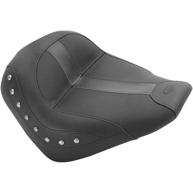 MUSTANG Vintage Solo Seat — Studded, without Backrest