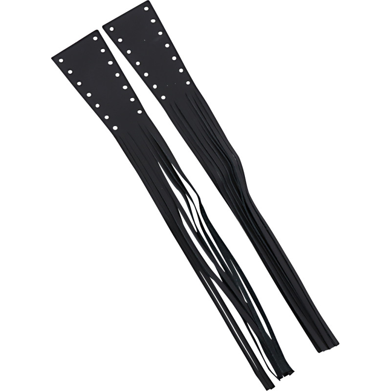 DRAG SPECIALTIES SEATS Fringed Leather Lever Covers - Image 2