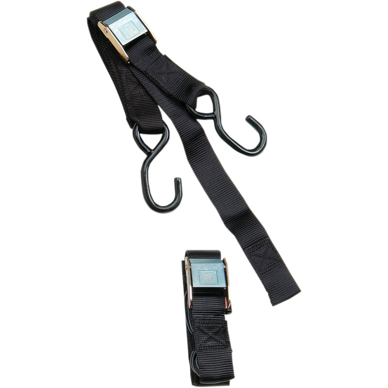 PARTS UNLIMITED 1-1/2" Heavy-Duty Cam Buckle Tie-Downs with Built-In Assist