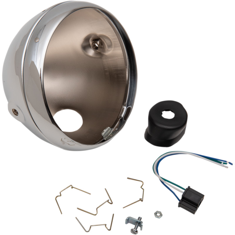 EMGO Lucas Style 7" Side Mount Headlight Shells