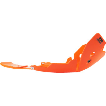 2024-2025 Gas Gas Husqvarna KTM Orange Skid Plate with Linkage Protection