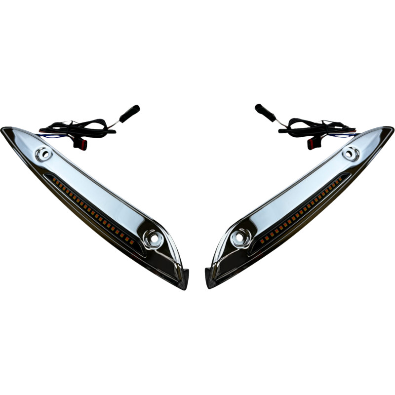 CUSTOM DYNAMICS Genesis® 4 Dynamic LED Road Glide® Windshield Trim