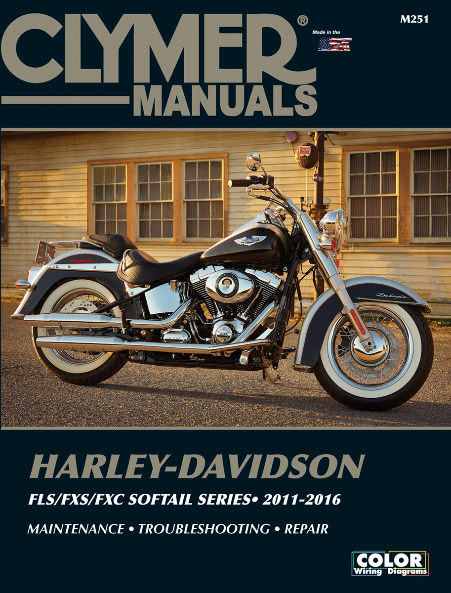 Clymer Manual — Harley-Davidson — FLS / FXS / FXC Softail '11-'16
