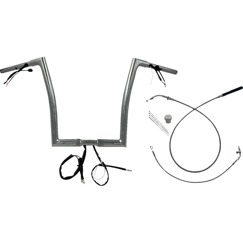 FAT BAGGERS INC. 1-1/4" EZ Install Flat Top Handlebar - Image 38