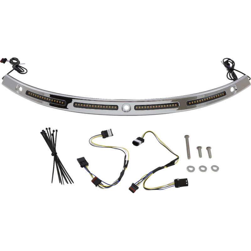 CUSTOM DYNAMICS Genesis® 4 Dynamic LED Batwing Windshield Trim