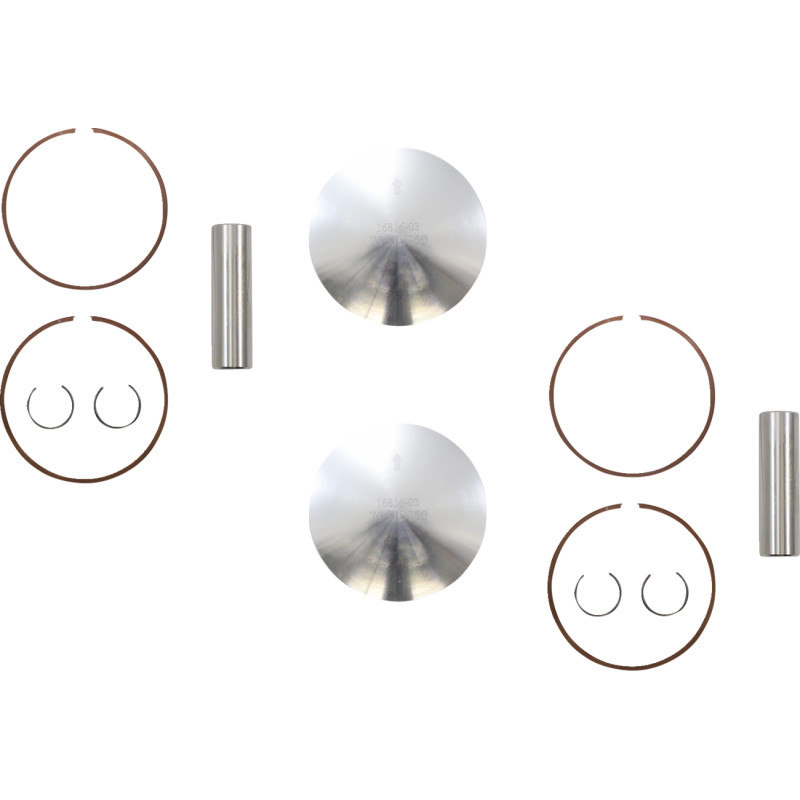 WOSSNER Piston Kit for 2 Stroke - Image 3