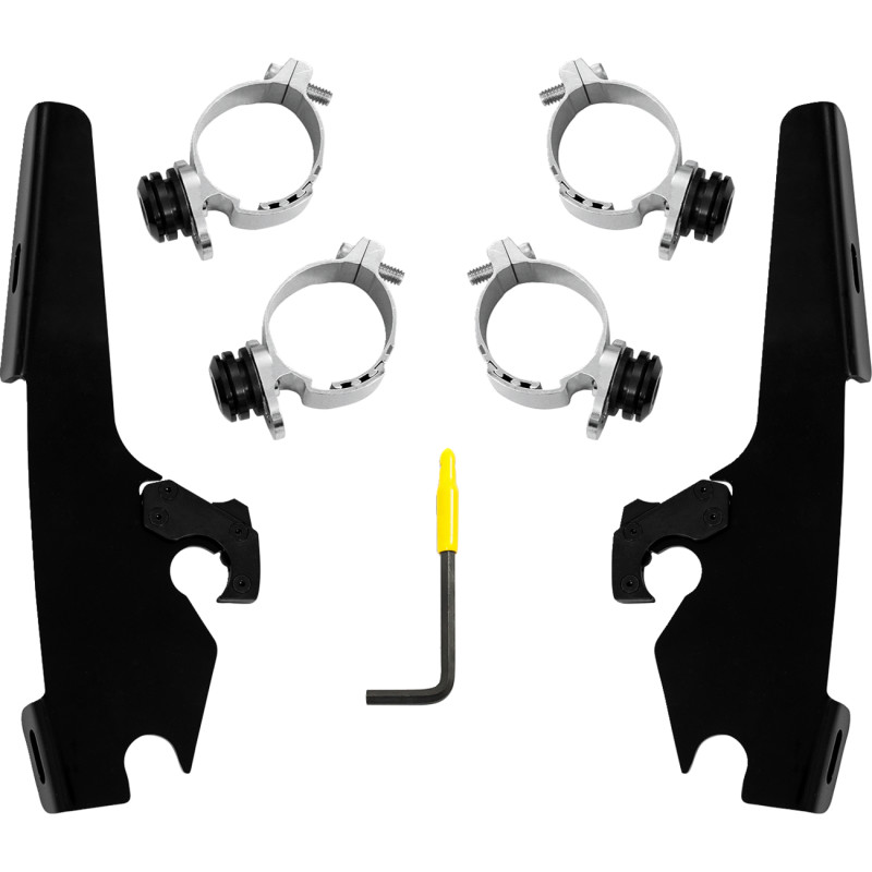MEMPHIS SHADES Fats/Slim Windshield Trigger-Lock Complete Mount Kit - Image 2