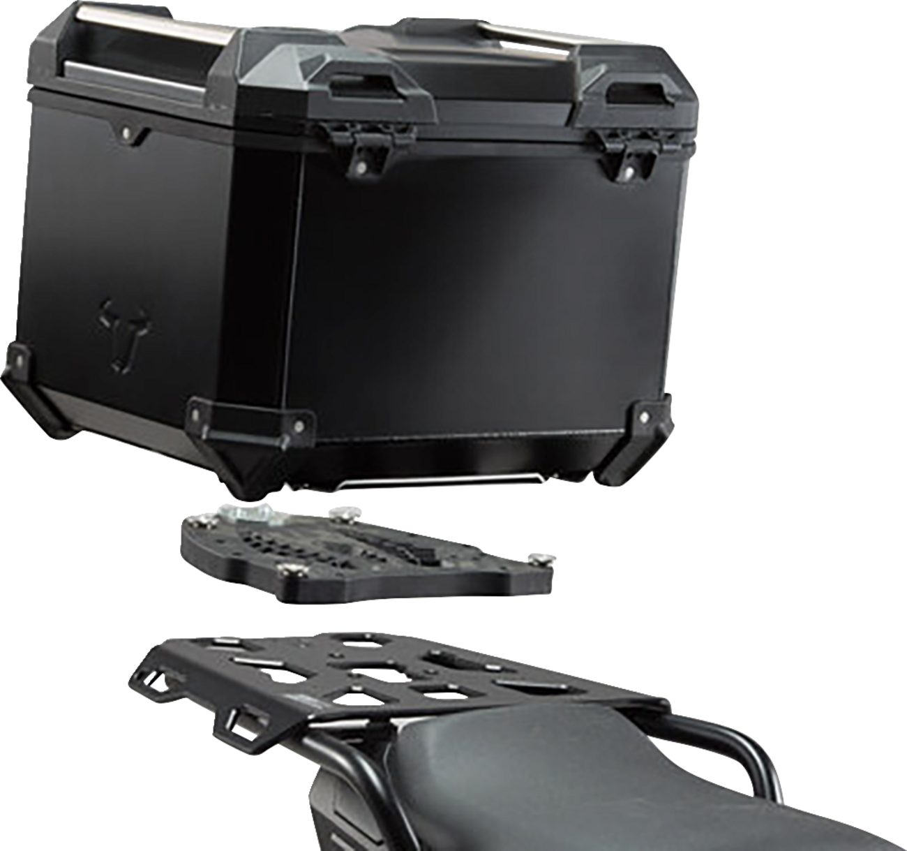 SW-MOTECH TRAX ADV Top Case System — Black — Ducati Multistrada 1200 '15-'17
