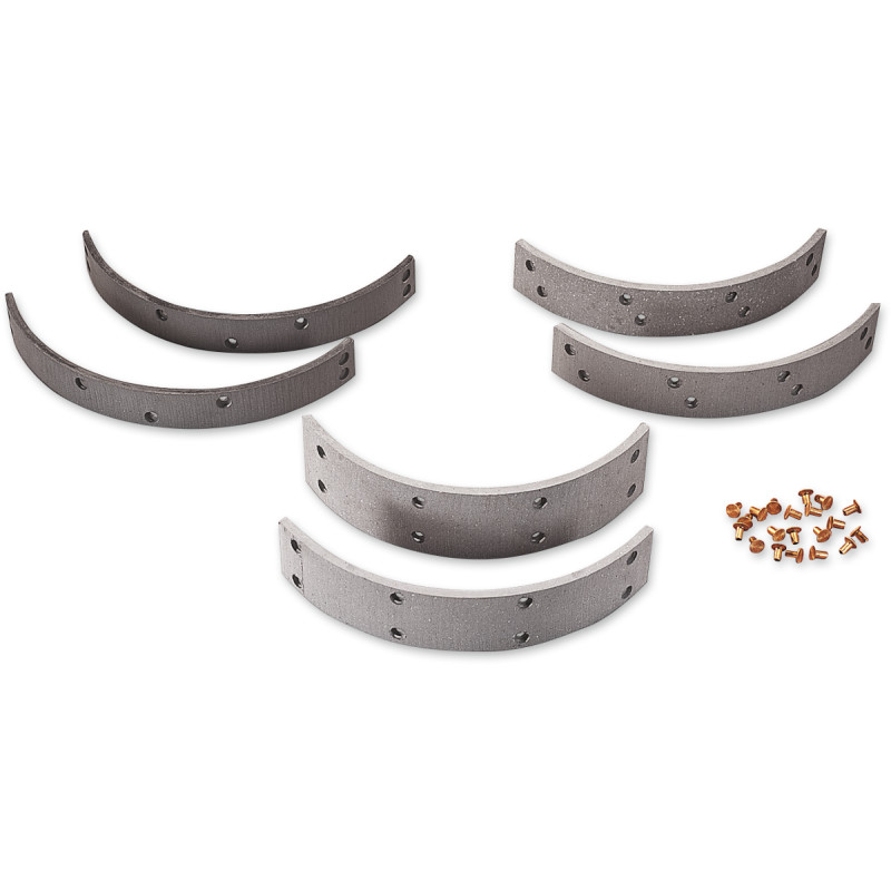 DRAG SPECIALTIES Brake Linings and Rivets Kit