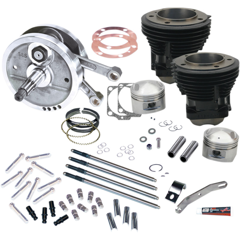 S&S CYCLE Sidewinder® Big Bore Stroker Engine Performance Kit