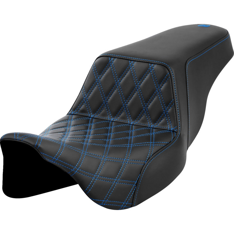 SADDLEMEN Lattice Stitch Step-Up Seat