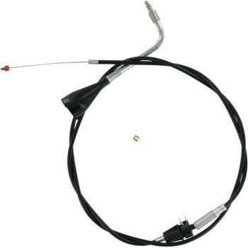 Black Vinyl Idle Cable - +6" Size - 48-1/2" Length