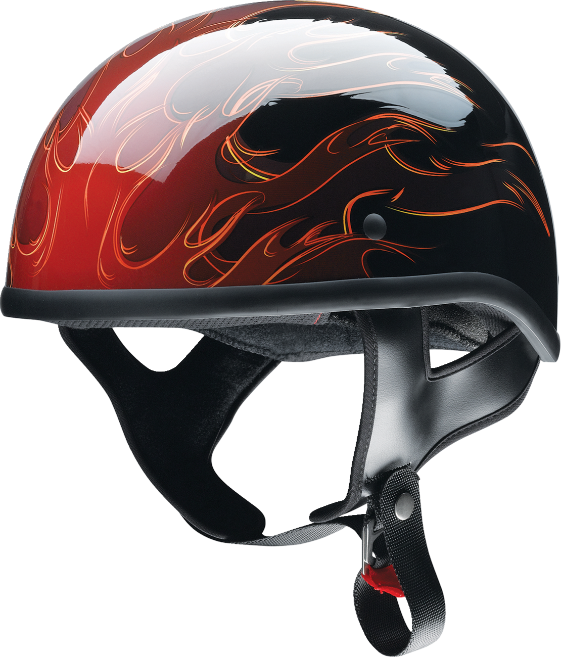 Z1R CC Beanie Helmet — Hellfire — Red — Small