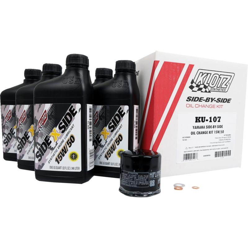 KLOTZ OIL SxS Oil Change Kit - Image 8