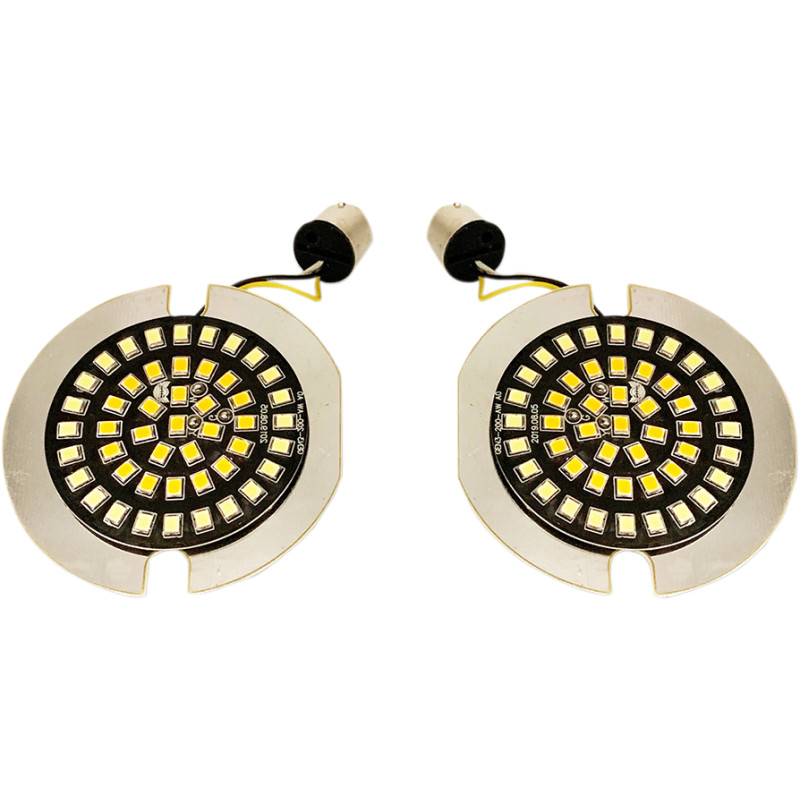 DRAG SPECIALTIES Front Dual Ring Turn Signal Inserts - Image 2