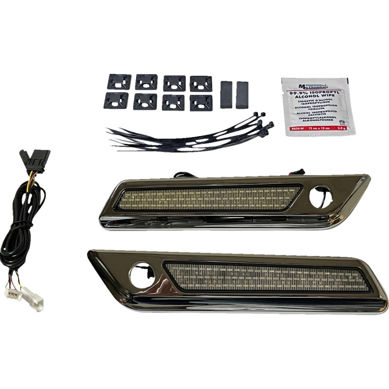 CUSTOM DYNAMICS Saddlebag LED Latch Light