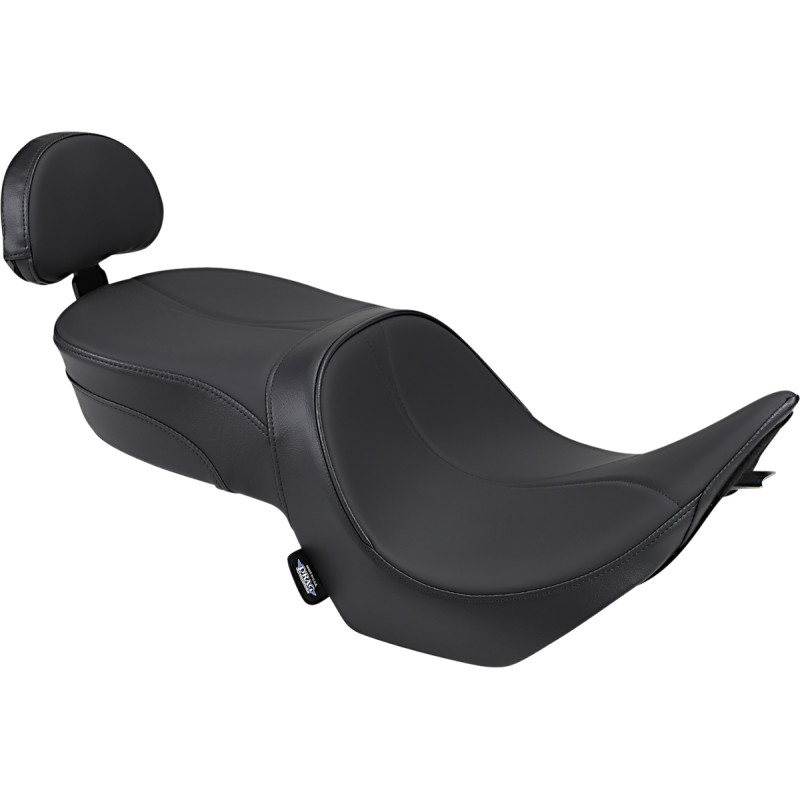 DRAG SPECIALTIES SEATS Low-Profile Touring Seat With Passenger Backrest