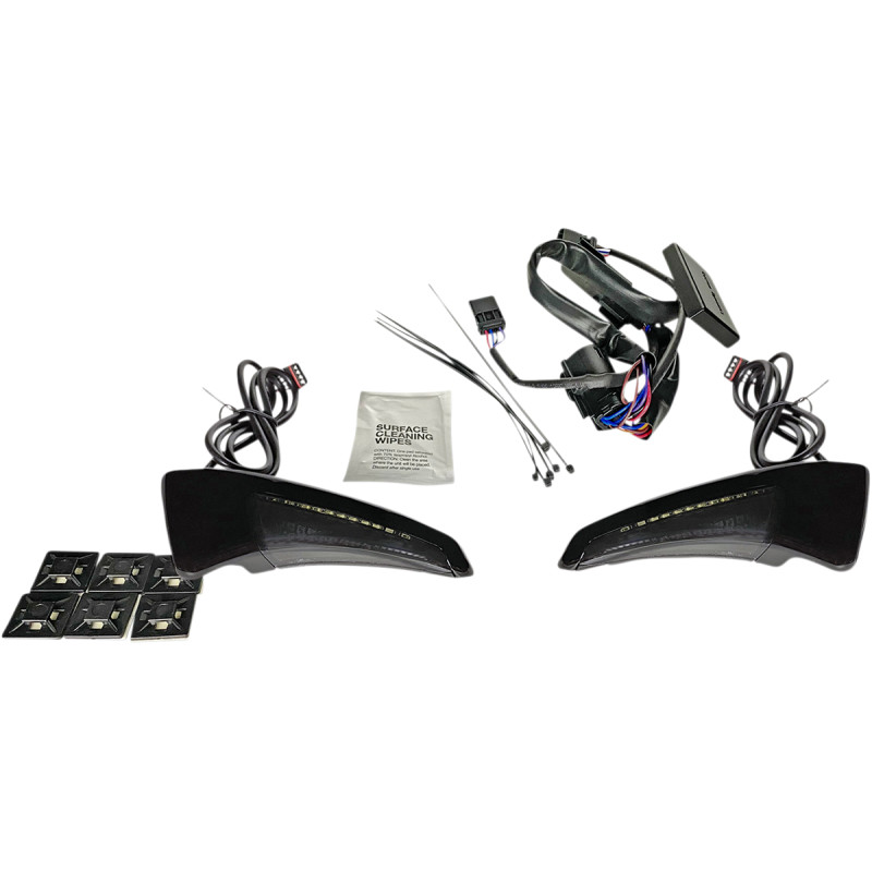 CUSTOM DYNAMICS Sequential Tour Pak Seat Back Rest LED Lights