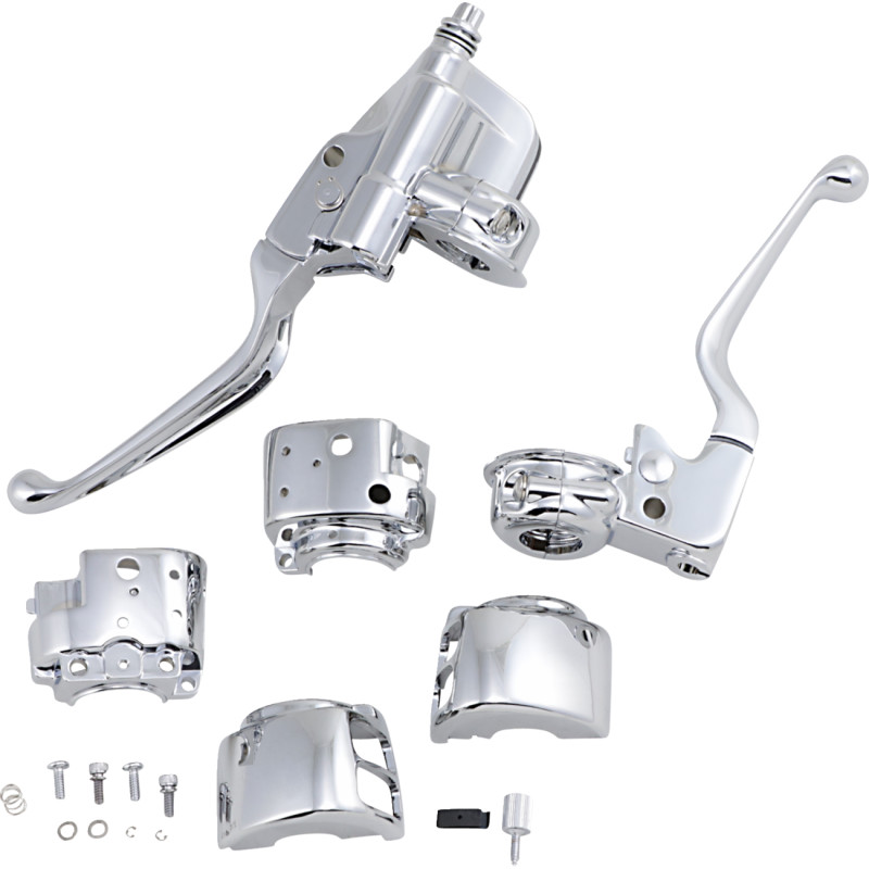 DRAG SPECIALTIES Handlebar Control Kit with Mechanical Clutch - Image 2