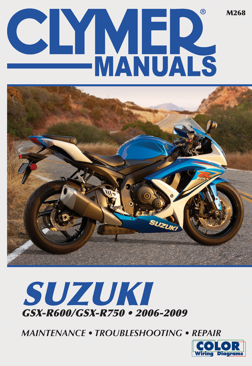 Clymer Manual — Suzuki — GSX600 / GSX750 '06-'09