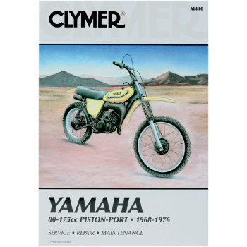 1969-1976 Yamaha AT-1 125 DT 175 MX 100 GT 80 AT-3 125 Motorcycle Repair Manual