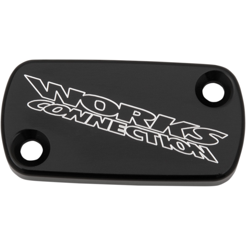WORKS CONNECTION Anodized Billet Aluminum Front Brake Reservoir Cover