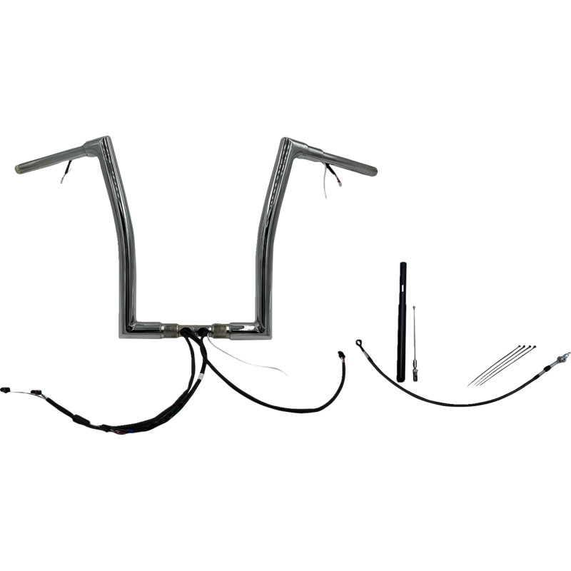 FAT BAGGERS INC. EZ Install Wired 1-1/2" Flat Top Handlebar Kit - Image 22