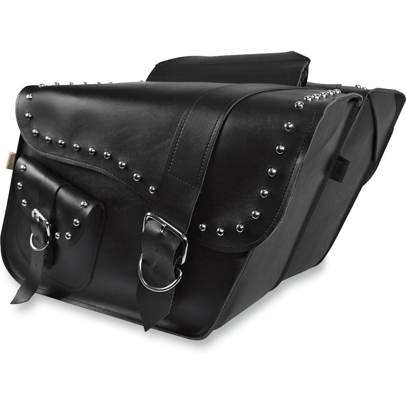 WILLIE & MAX LUGGAGE Ranger Studded Super Slant Saddlebags
