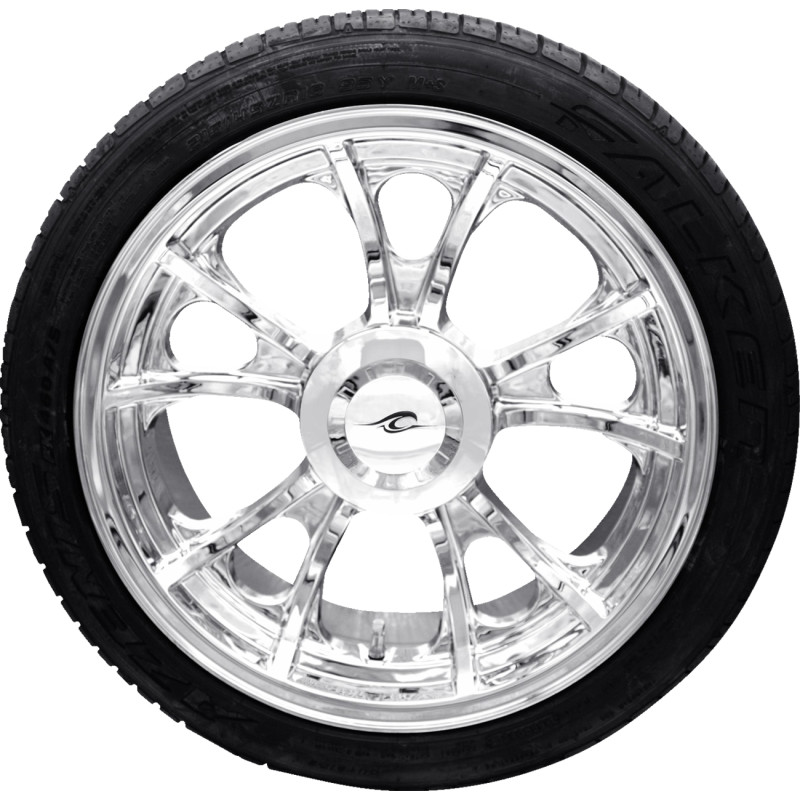COASTAL MOTO Largo 3D Rear Wheel/Tire Combination for Trike