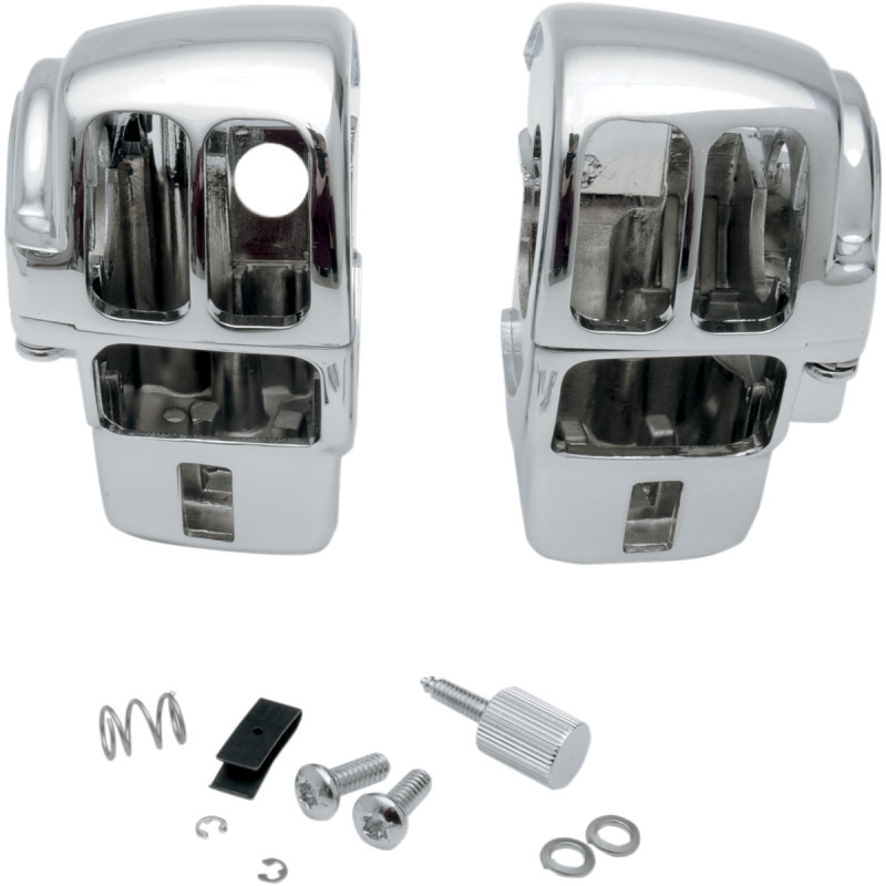 DRAG SPECIALTIES Handlebar Switch Housing Kit - Image 12