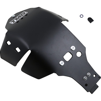 2005-2016 Honda CRF450X Black Full-Coverage Skid Plate