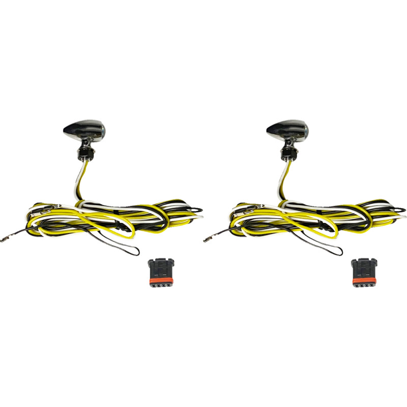 CUSTOM DYNAMICS Micro Bullet dual Color LED Turn Signals