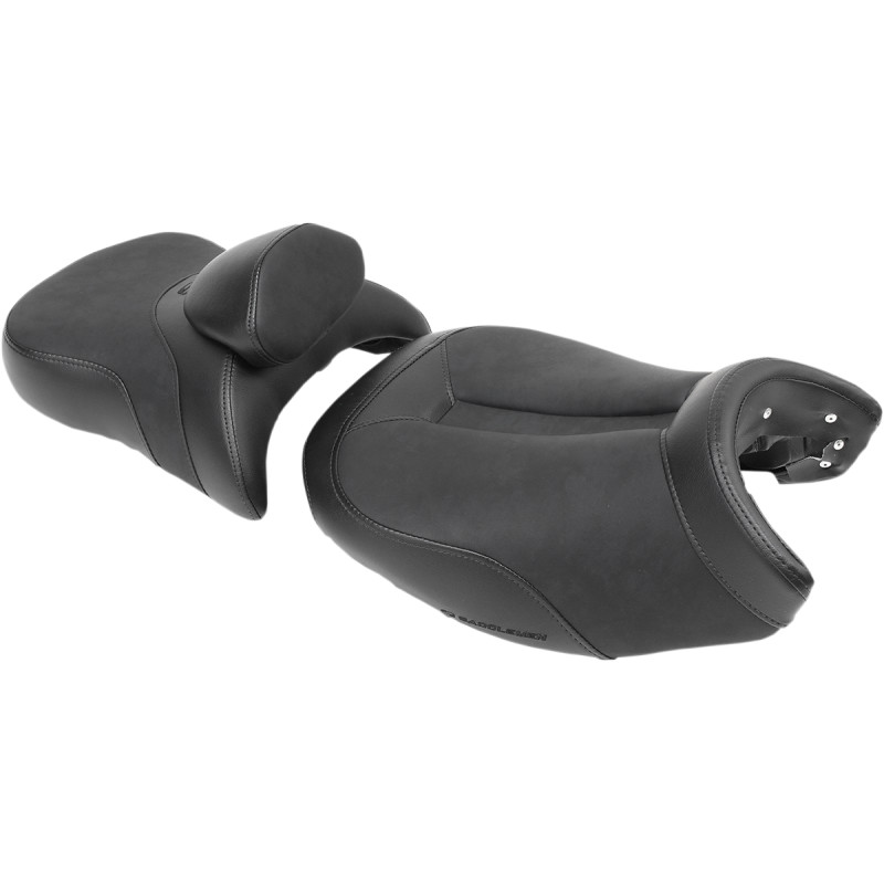 SADDLEMEN Adventure Track 2-Up Seat — Low Profile/Lumbar Backrest, 2-Up Seat