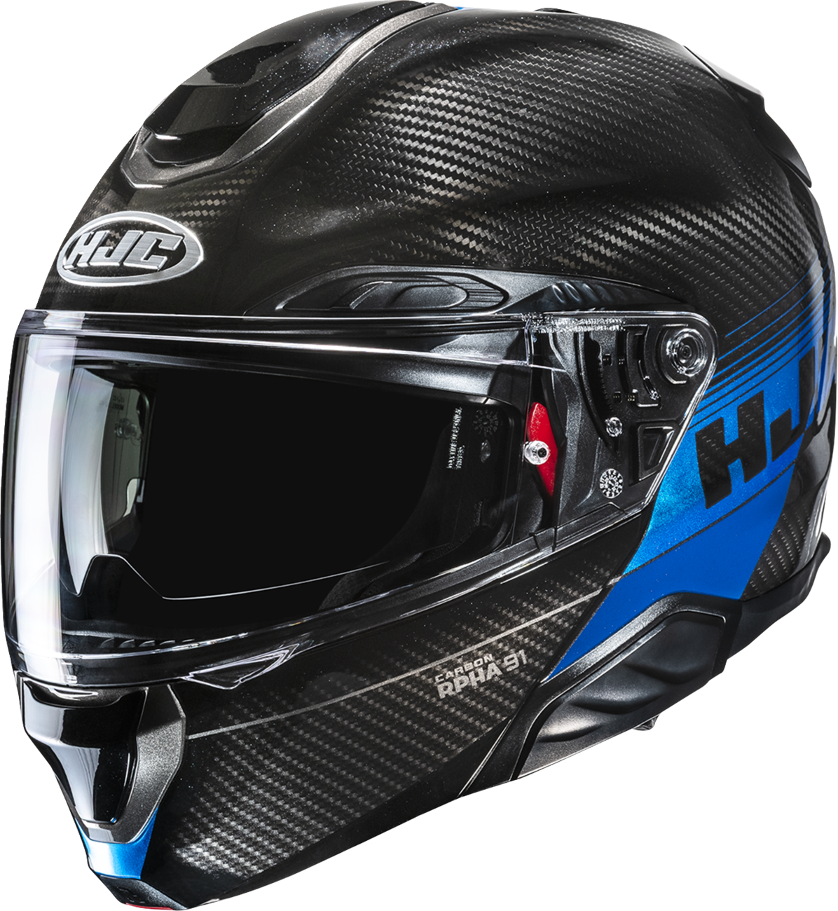 HJC RPHA 91 Carbon Modular Helmet — Elig — MC2 — Large