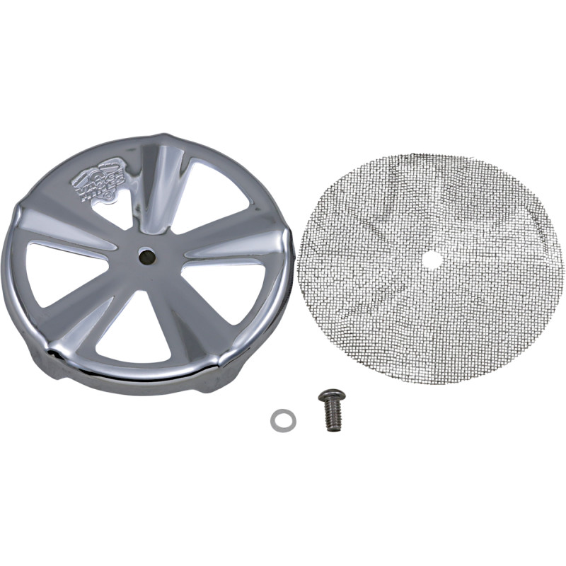 VANCE & HINES Air Cleaner Cover — Skullcap Crown