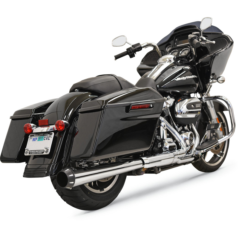 BASSANI XHAUST 2-into-1 Crossover Eliminator with 4"DNT® Slip-On Muffler