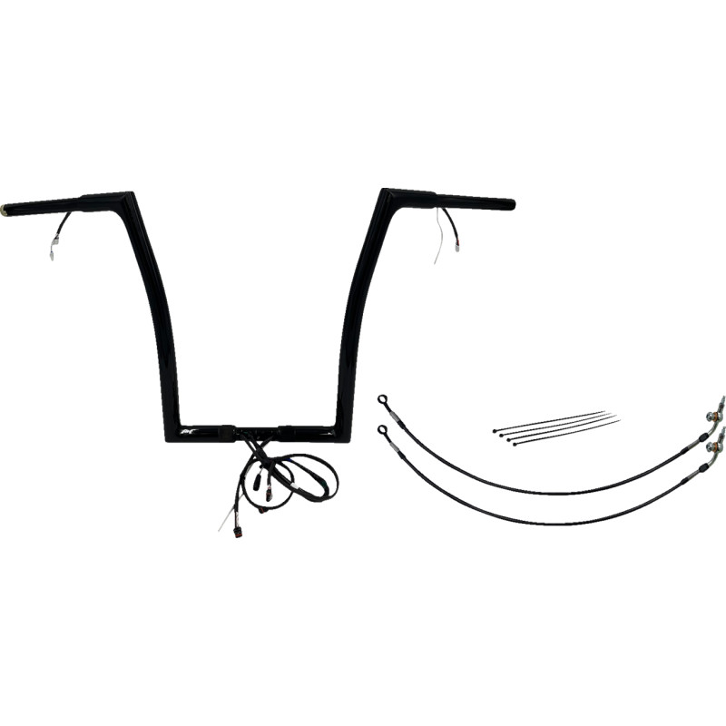 FAT BAGGERS INC. EZ Install Wired 1-1/4" Flat Top Handlebar Kit - Image 23