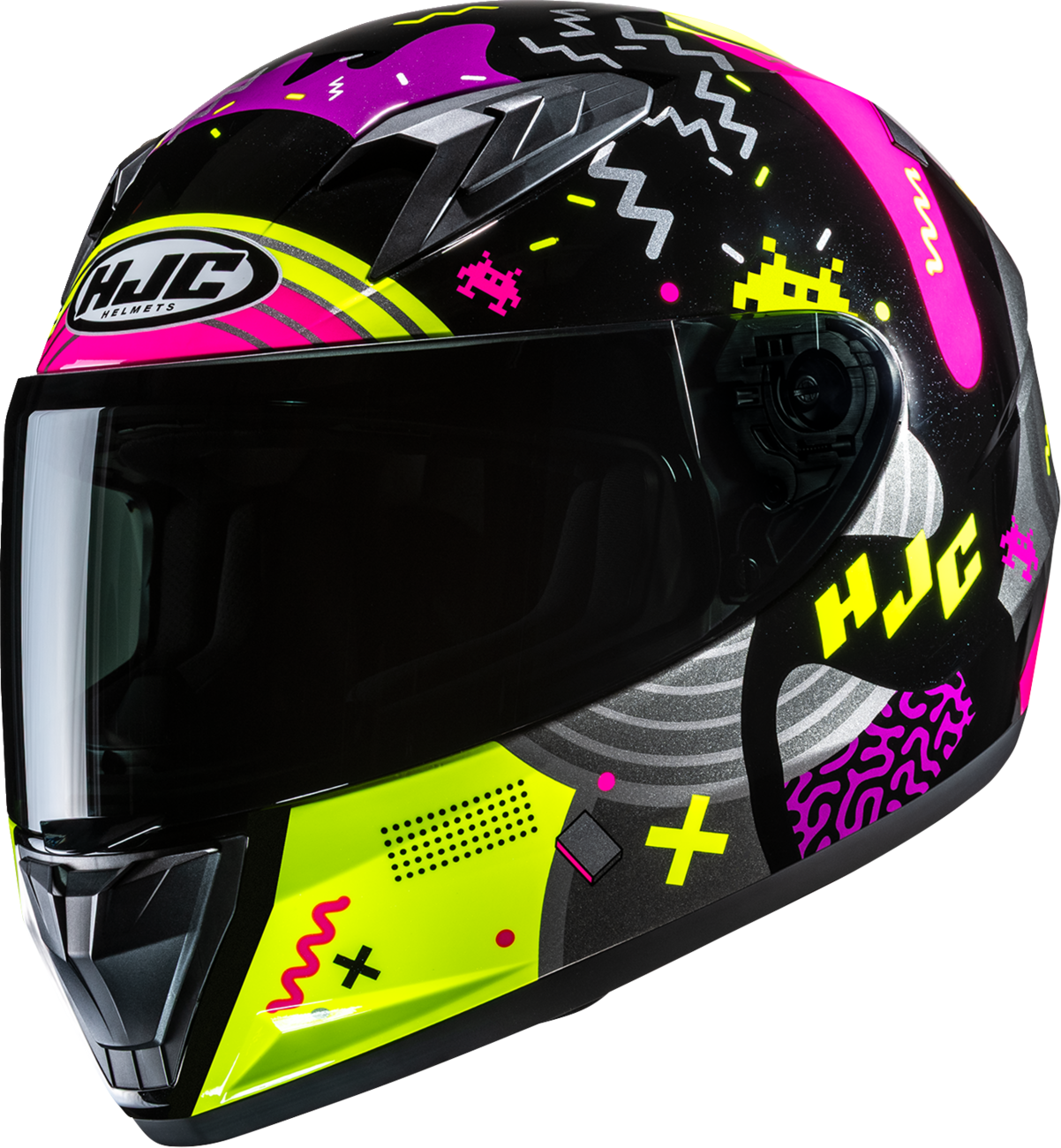 HJC Youth Y10 Helmet — Mika — MC3H — Large