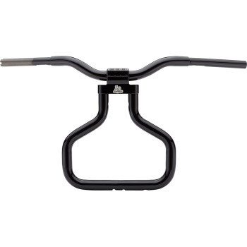 LA Choppers 1.25" Double Walled Road Glide Kage Fighter T-Bar Black 14" Rise