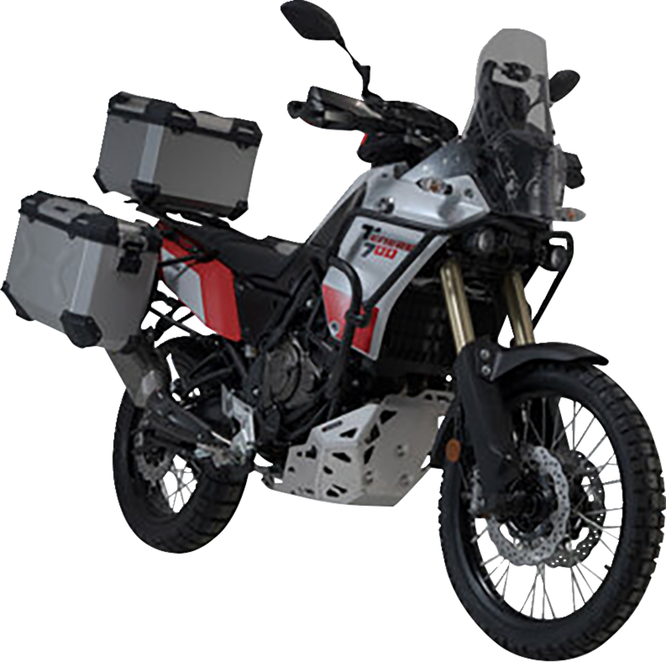 SW-MOTECH Adventure Luggage System — Silver — Yamaha Tenere 700 '20-'26