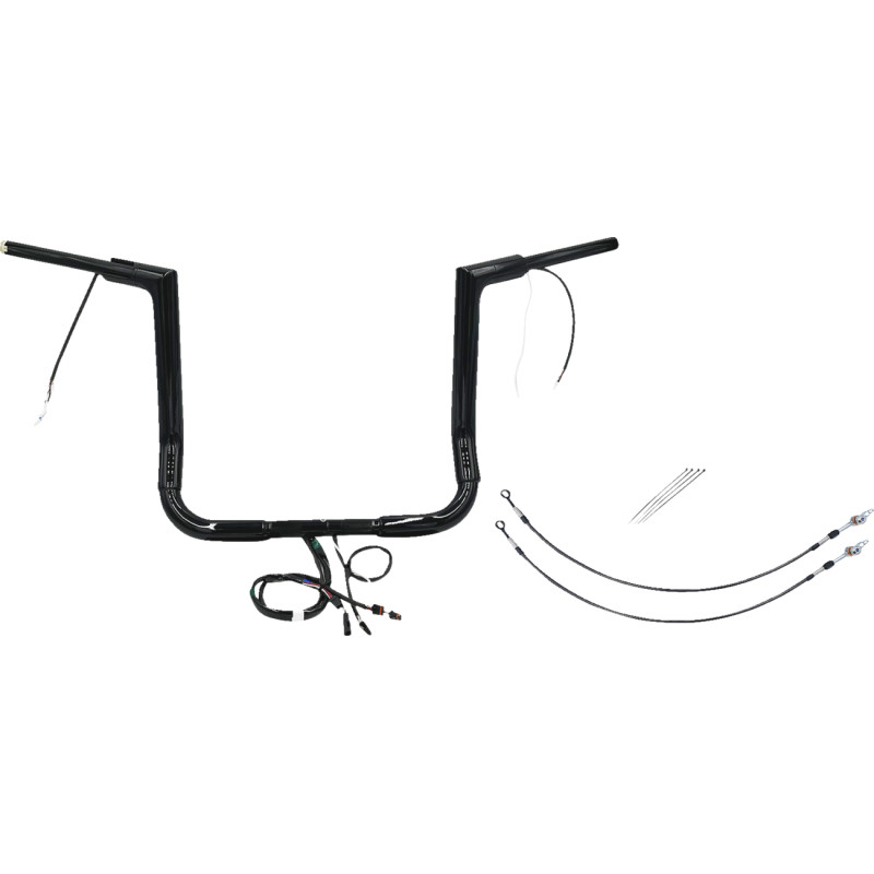 FAT BAGGERS INC. EZ Install Wired 1-1/2" Flat Top Handlebar Kit - Image 3