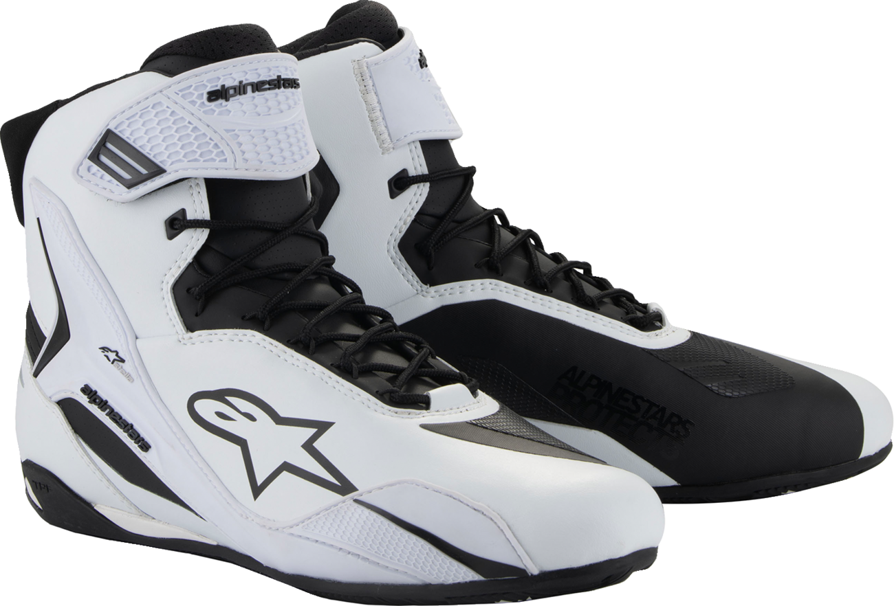 Alpinestars Stella Faster-4 Shoes — White/Black — US 8.5