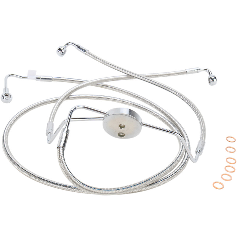 MAGNUM SHIELDING Designer Series Front Lower Brake Line Kit - Image 17