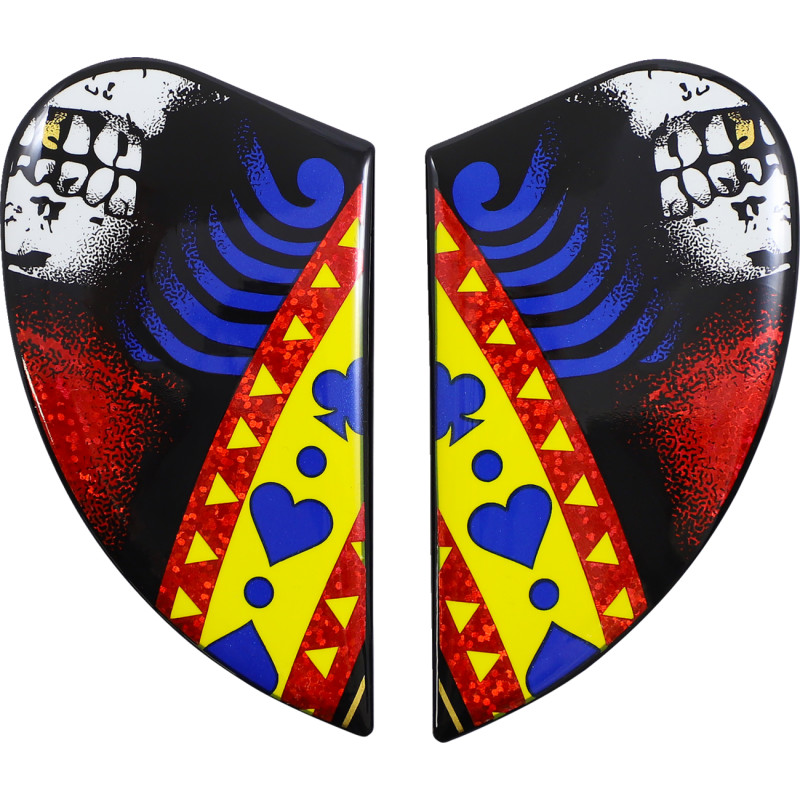 ICON Airform™ Helmet Side Plates — Suicide King