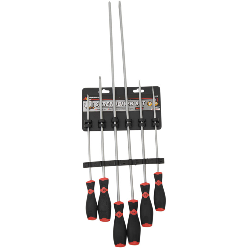 PERFORMANCE TOOL Jumbo Screwdriver Set