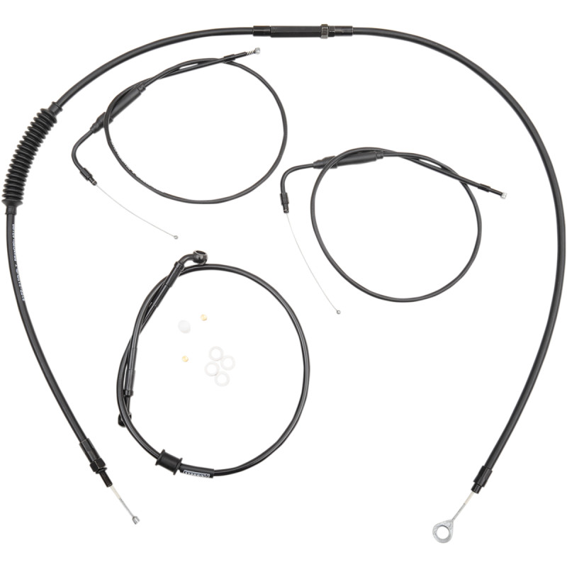 BURLY BRAND Handlebar Cable and Brake Line Kit for Clubman Handlebars