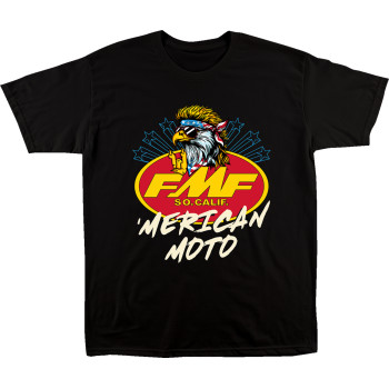 Merican Moto T-Shirt - Black - MediumOpen Image Gallery