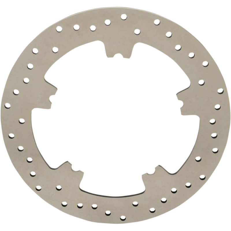 DRAG SPECIALTIES Stainless Steel Drilled Brake Rotor