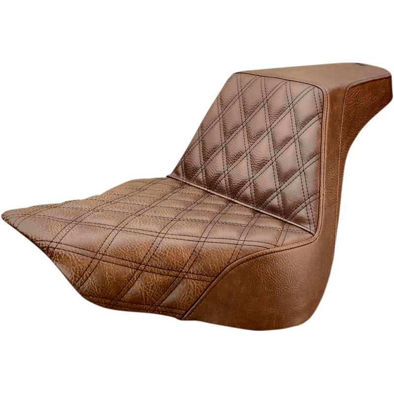 SADDLEMEN Step-Up Seat — Front Lattice Stitch - Image 9