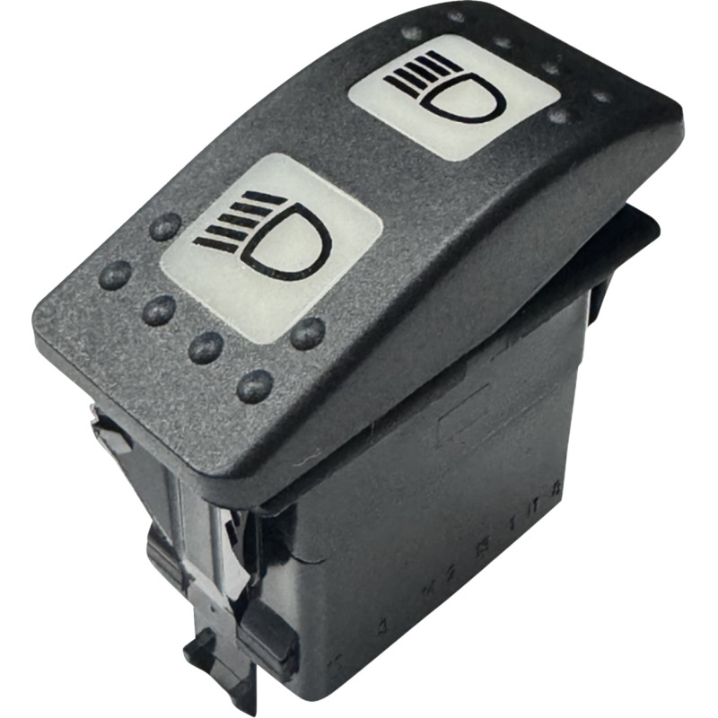 CUSTOM DYNAMICS Non-Interrupting 3-Position Lighted Rocker Switch